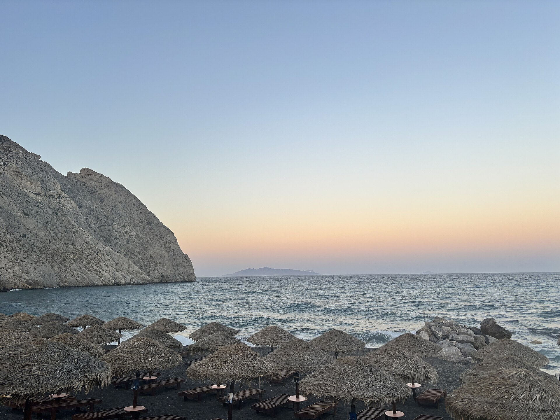 Perissa Beach Santorini: The Long Black Sand Coast
